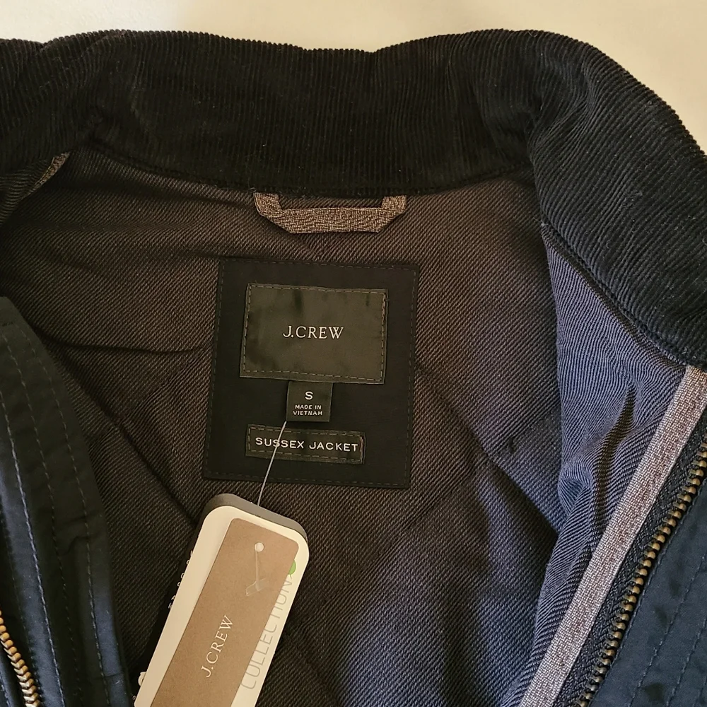 J.Crew Men's Quilted Sussex PrimaLoft Jacket Black Size Small